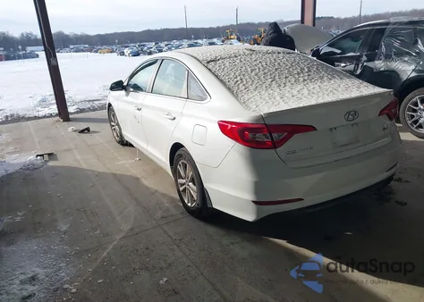 2016 Hyundai Sonata Eco from USA, damaged, VIN 5NPE24AA1GH403321